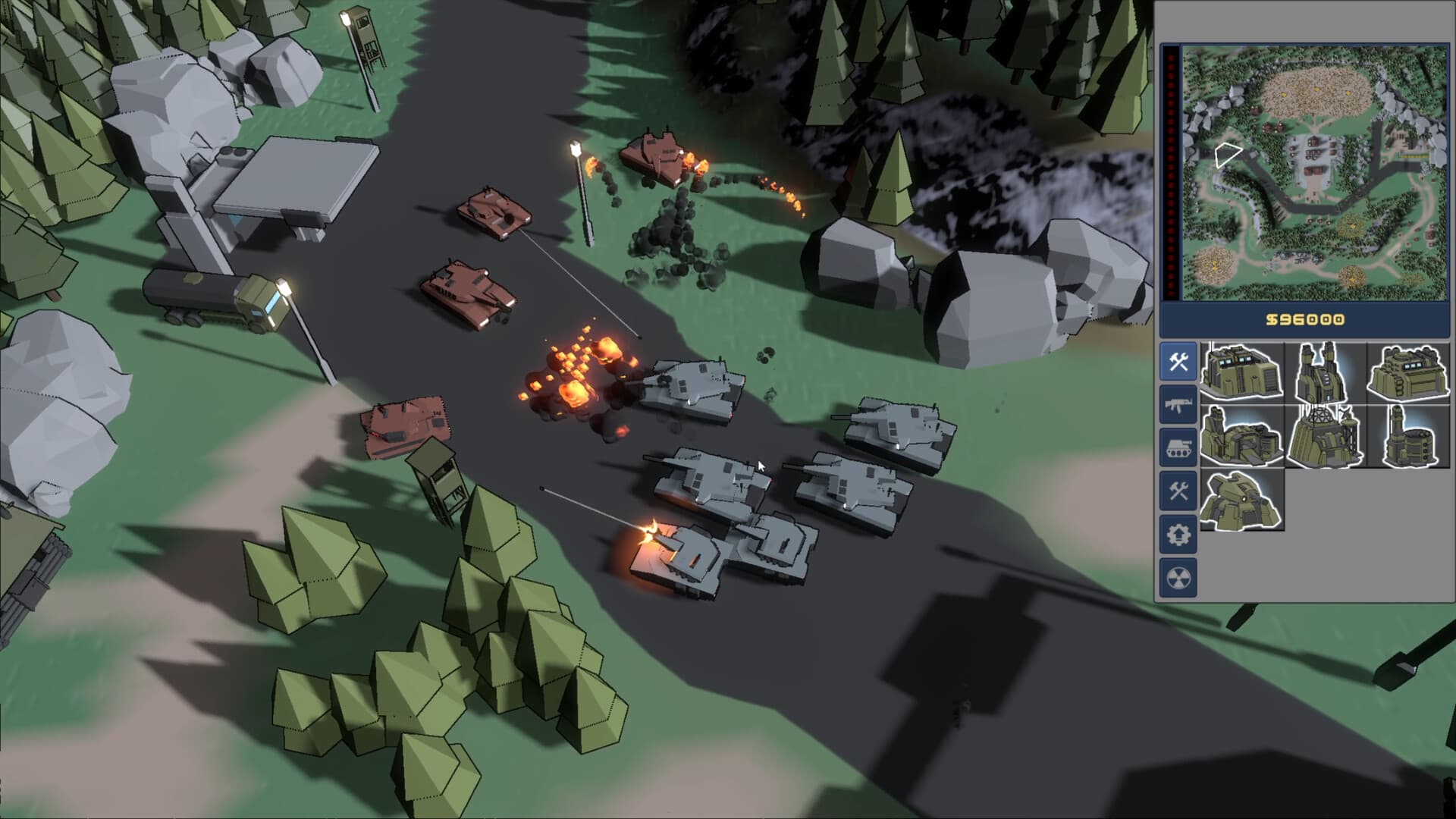 Steel Command ist wie Command and Conquer mit Outlines!