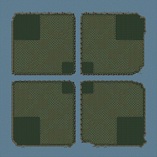 3- FOUR ISLANDS OF DESTRUCTION ( 8 PLAYERS)