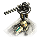 Artillerie Geschützstellung