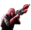 Militanten-Raketentrupp