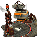 Satelliten Uplink