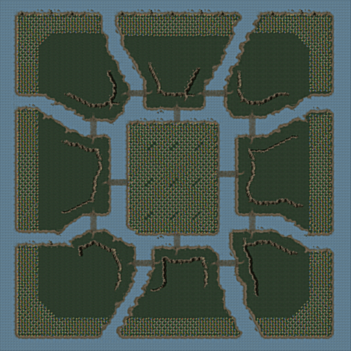Central Island (Mega - 8 Players)