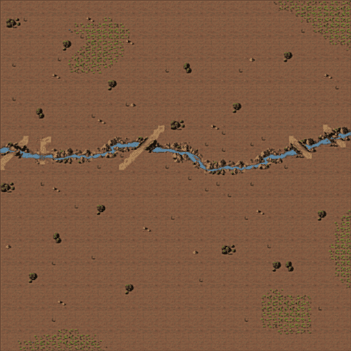 Split Desert Map