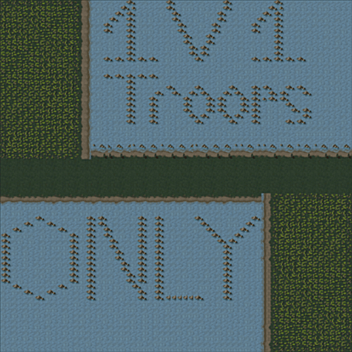 1v1 troop spawn only