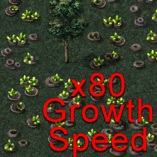 (Cheat) 80x Tiberium Growth Speed