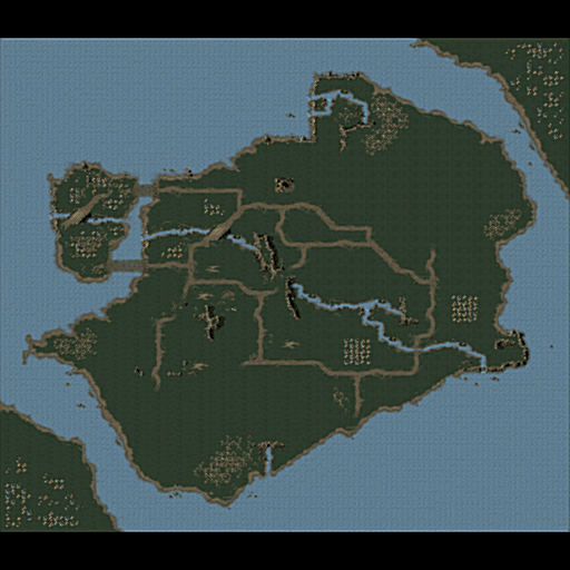 Official Tournament Map B (Red Alert 2) 2-4 players