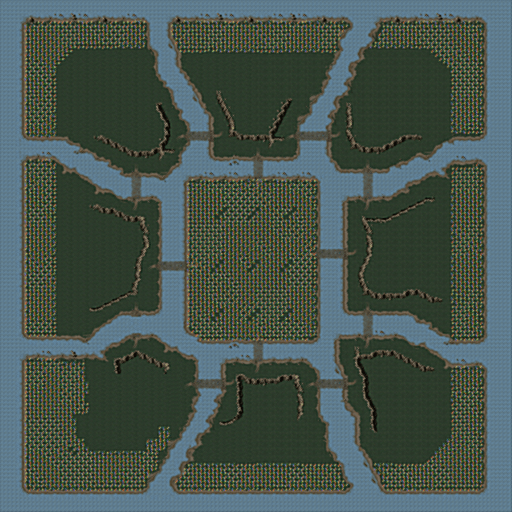 Central Island (Mega - 8 Players)