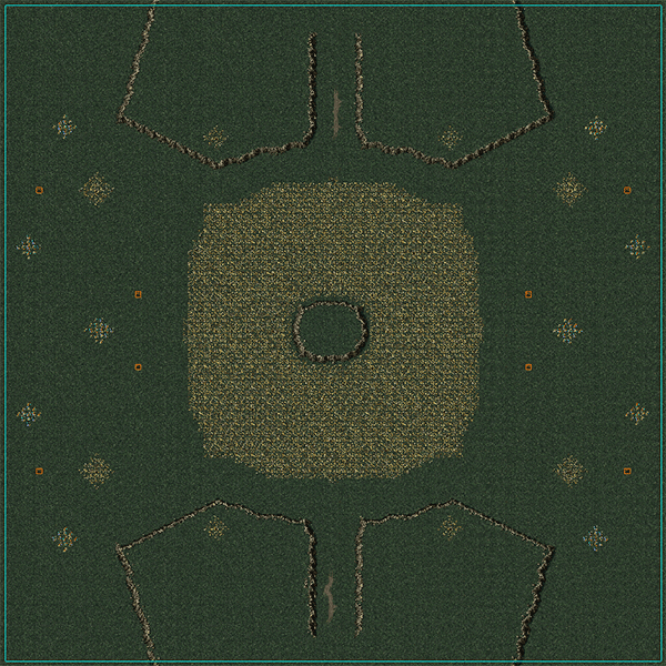 Balanced Ore Garden Map