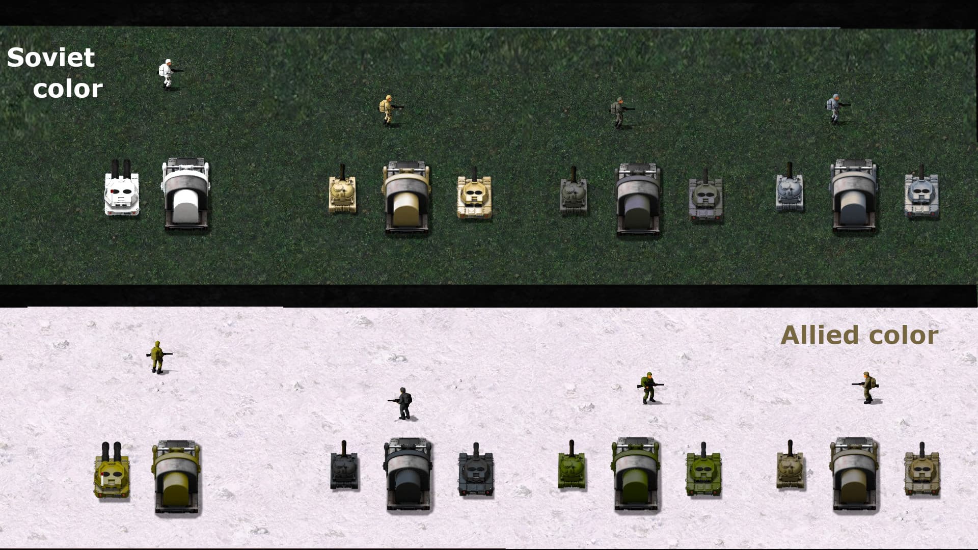 RA color mod