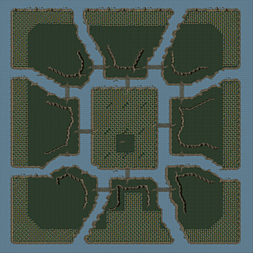 Central Island II (Mega - 8 Players)