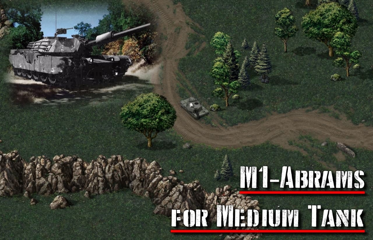 M1-Abrams for Medium Tank