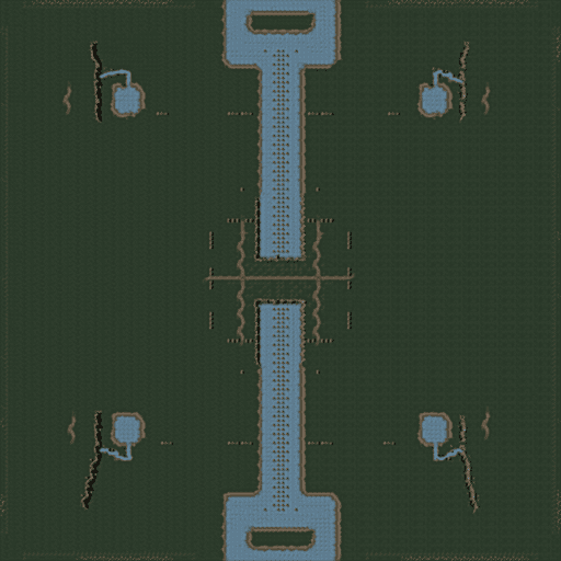 IronRush no Rush - Commander Edition (Team 1 go left, Team 2 go right)