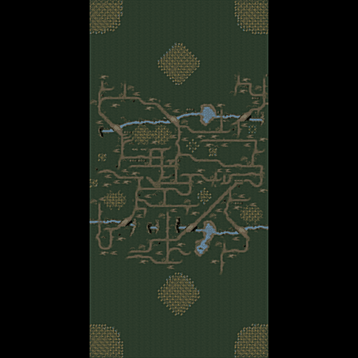 Two armies and a town