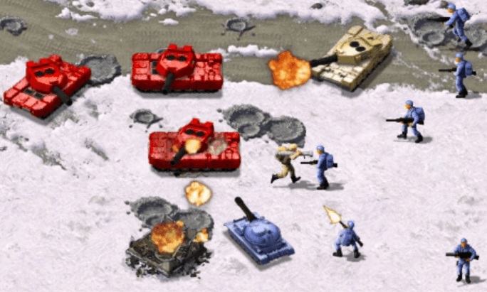 C&C Red Alert: Desperation - Allied Mission #1: Guard Duty