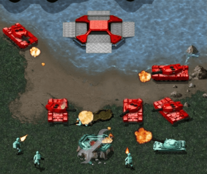 C&C Red Alert: Desperation - Allied Mission #7: an Ally in Need