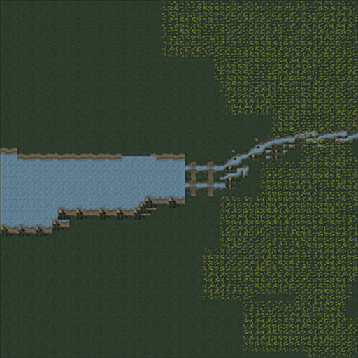 River through it
