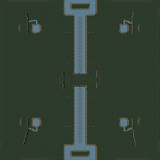 IronRush no Rush 1.10 (Shuffle 7, Team 1 go left, Team 2 go right)