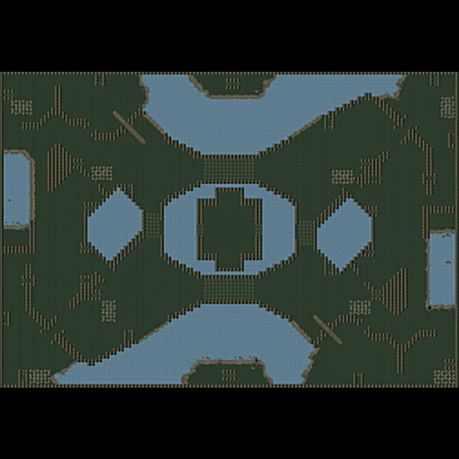 Killaflows Crossing (Infinite Ore Edition) 6 Ore Spots On Each Side