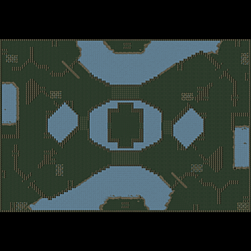 Killaflows Crossing (Infinite Ore Edition) 8 Ore Spots On Each Side