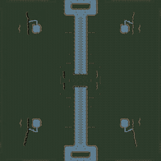 IronRush no Rush 1.10 (Shuffle 9, Team 1 go left, Team 2 go right)
