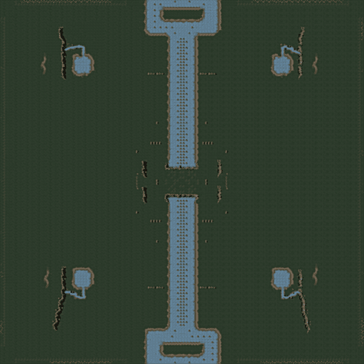 IronRush no Rush 1.10 (Shuffle 10, One Side Navy, Team 1 go left, Team 2 go right)