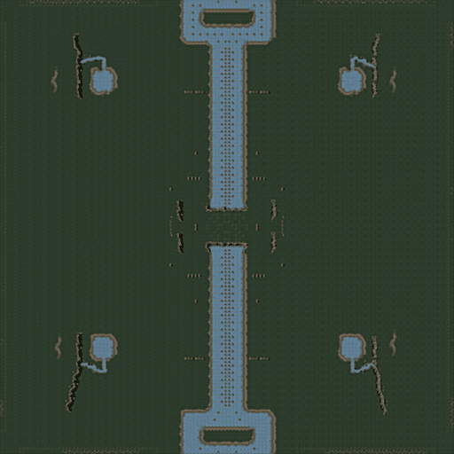 IronRush no Rush Battle Navy 2-2 (Team 1 go left, Team 2 go right)