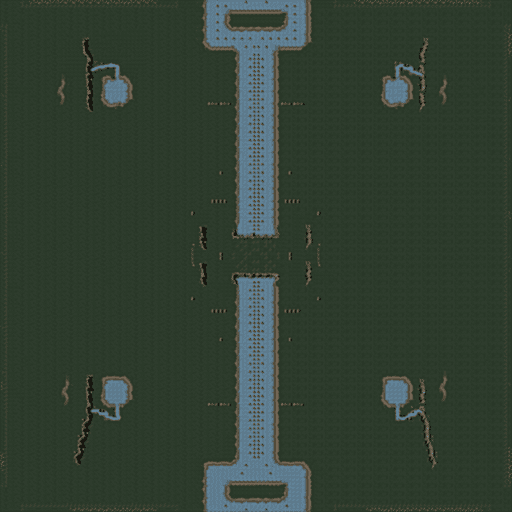 IronRush no Rush Battle Navy 2-4 (Team 1 go left, Team 2 go right)