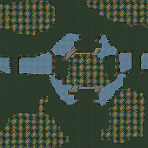 Red Alert Water Oval Map