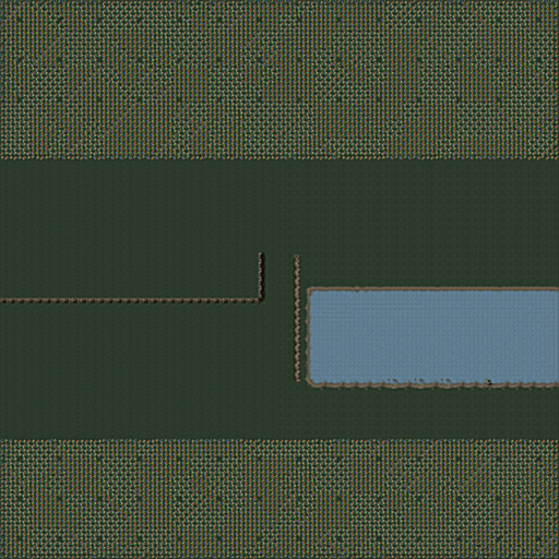 Middle Road With Water 2-6p