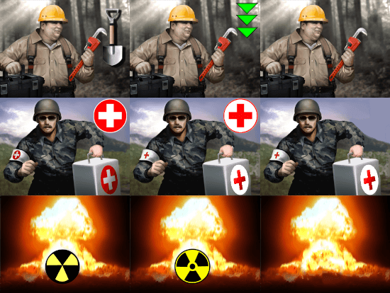 Building menu pictures