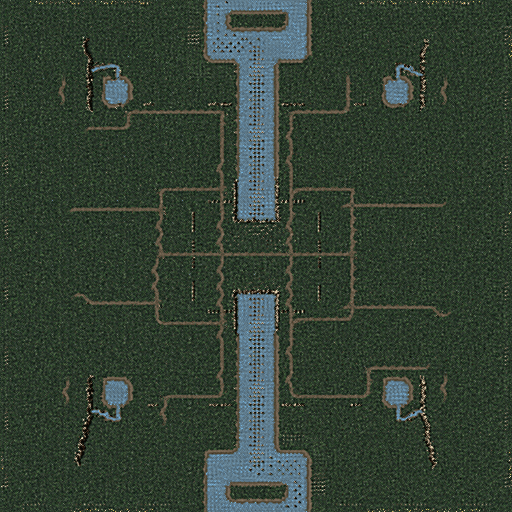 IronRush no Rush - Allies and Soviets (Team 1 go left, Team 2 go right) WT, No Cruiser, No Gap, No GPS