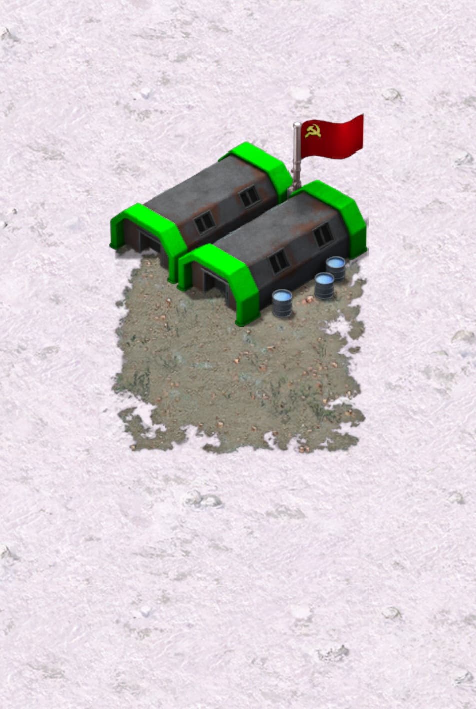 CORRECTED - Red Soviet Flag