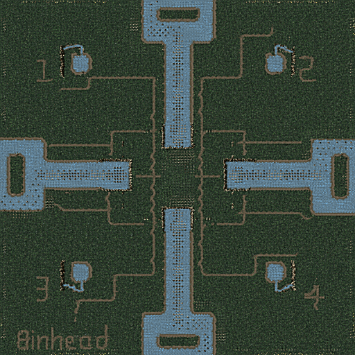 IronQuadrant 0.2 - No Helis - T1 TL, T2 TR, T3 BL, T4 BR