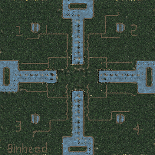 IronQuadrant V0.4 - No Helis - T1 TL, T2 TR, T3 BL, T4 BR