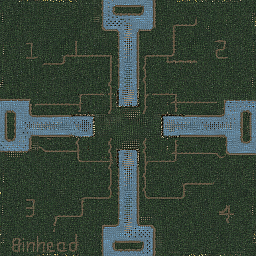 IronQuadrant V0.5 - No Helis - T1 TL, T2 TR, T3 BL, T4 BR