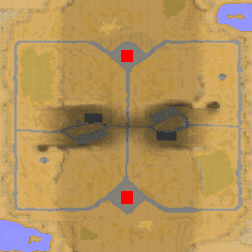 Tournament Desert no cars no bugs