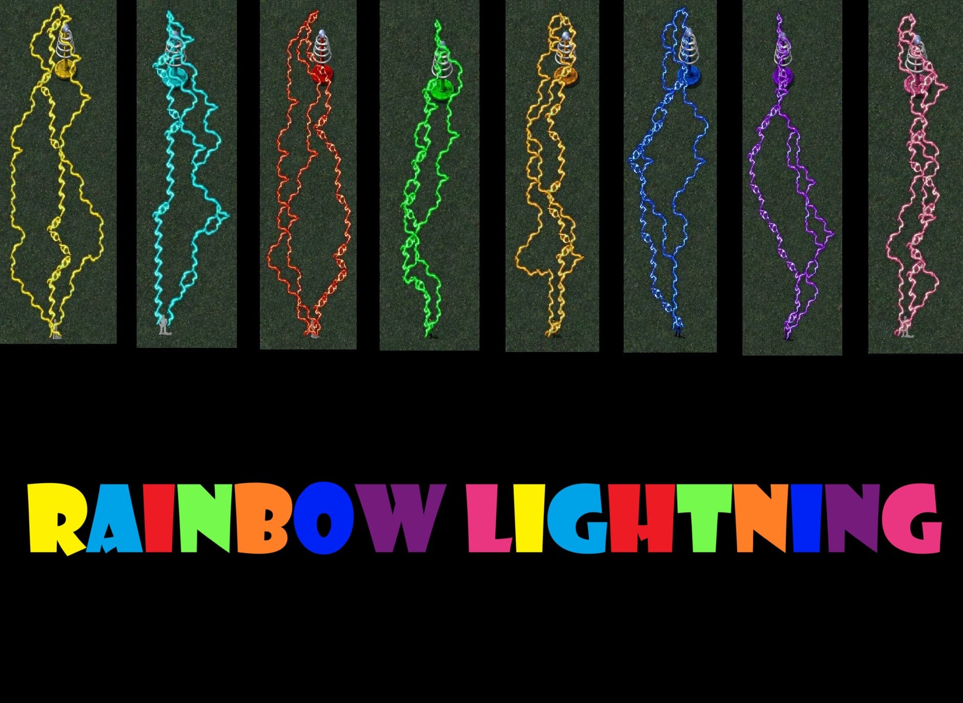 Falcon's Rainbow Lightning