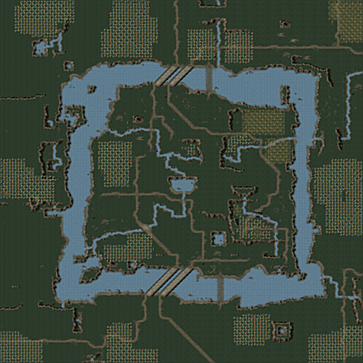 Fluss mit vielen Ressourcen