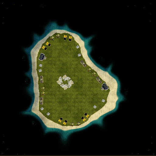 Hawaii Themed Island