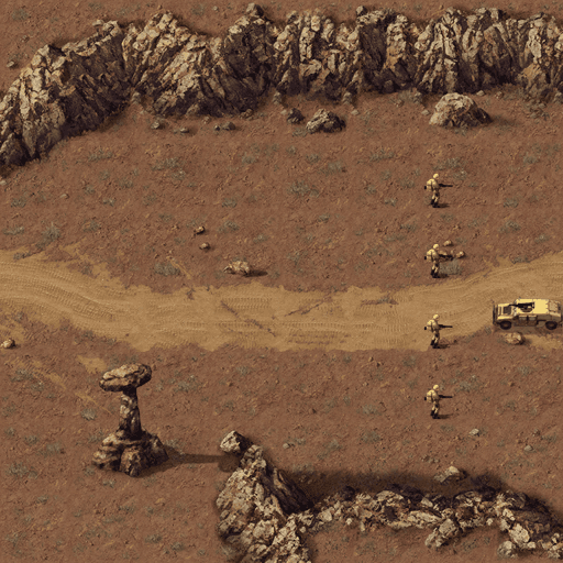 GDI Campaign - Burning Sands - Mission 1