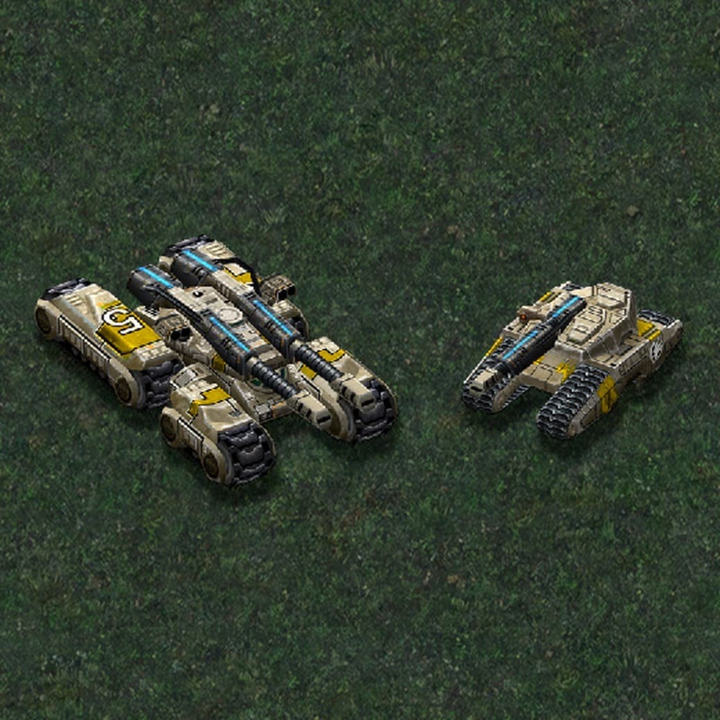 C&C3 Tiberium Wars Assets for Red Alert