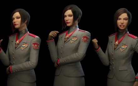 6 Animationen der Generäle Red Arrow, Dr. Thrax und Ghost