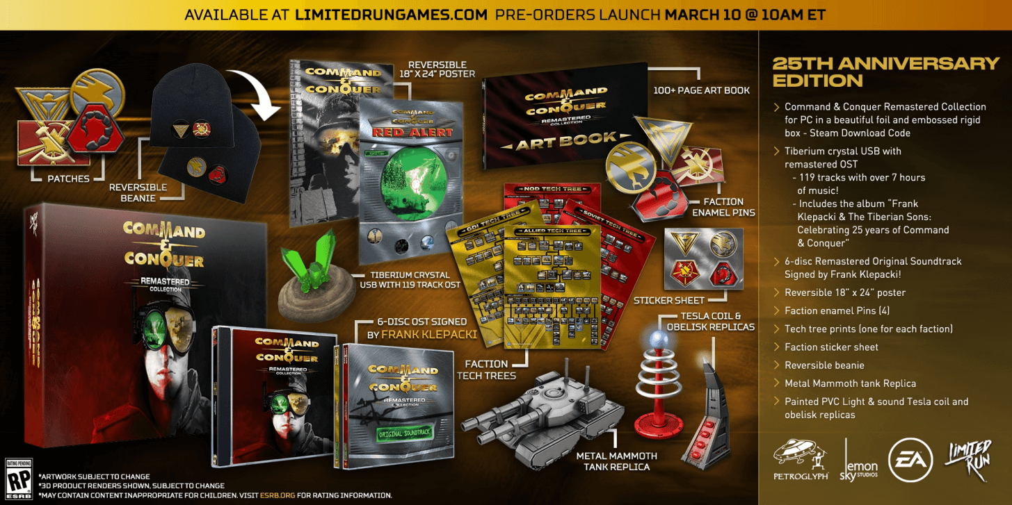 Erinnerung: Gewinnt eine C&C Remastered Deluxe Edition