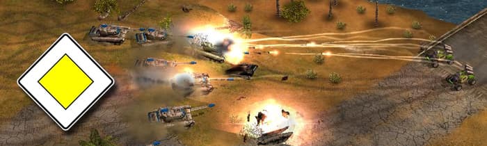 Warum Panzer in Generals 2 nicht mit zielsuchender Munition feuern sollen