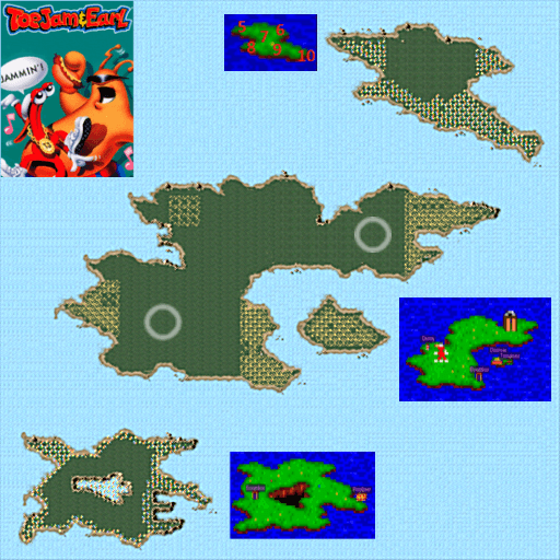 ToeJam and Earl Level 1