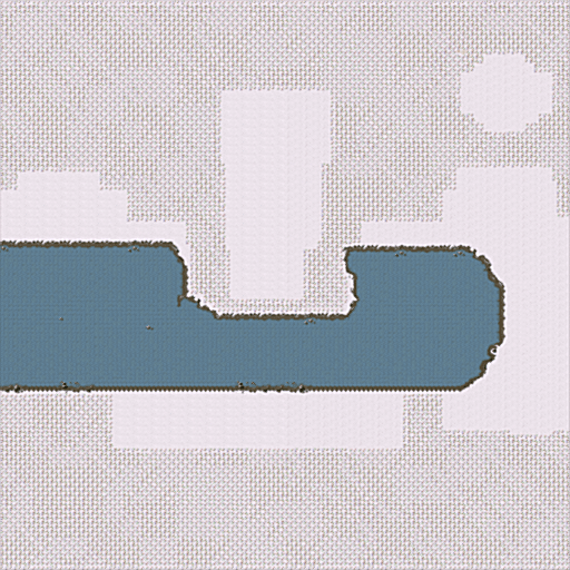 Winter sea 1 way in land