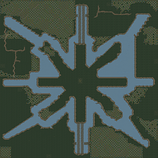 2h vs 5as WarStar - Island Mode