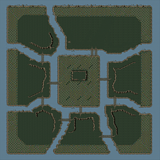 Battle Islands (Mega - 2 vs 6 players)