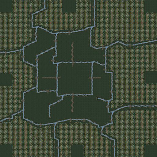 Gold plague from the center