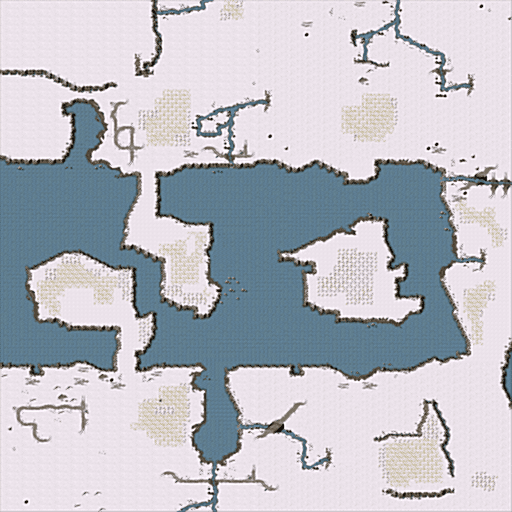 Treasure Island Red Alert large 2 player map